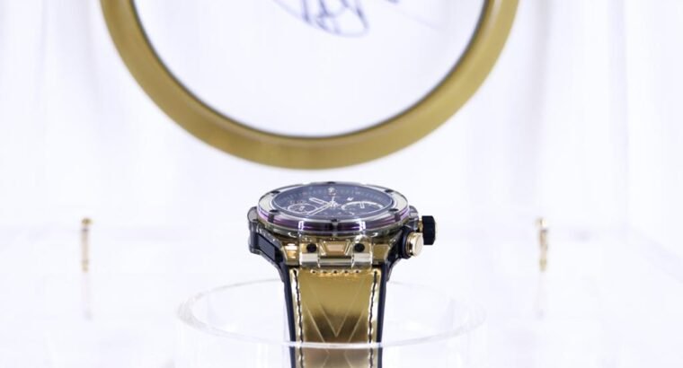 Montre Hublot + chaussures dédicacées d’Usain Bolt