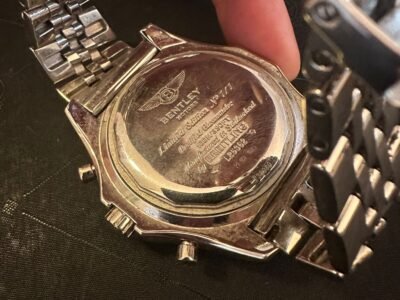 Breitling Bentley en platine, modèle unique 1/1 – Non portée